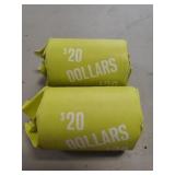 (40) U.S. Eisenhower One Dollar Coins