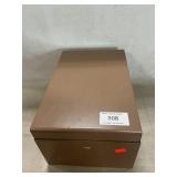 Metal Box With Assorted Straps