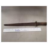 (1) Antique Colonial American Side Knife/Fighting