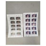 (2) Sheets Of U.S. Postal Service Stamps