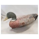 (1) Mallard Drake Duck Decoy w/ Glass Eyes