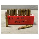 (20) Rounds Of .30-06 Ammo