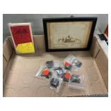 Antique Hunting Camp Photo, Needle Pack, Flint