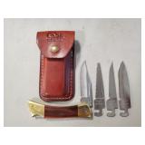 Case xx Changer Knife Ser w/ (4) Interchangeable