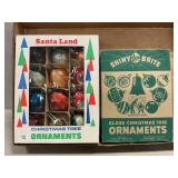 Vintage Glass Christmas Ornaments, Including