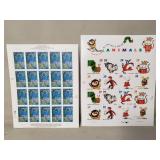 (2) Sheets Of U.S. Postal Service Stamps