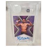 (1) Graded Rob Font Autographed UFC Card