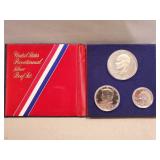 (1) U.S. Bicentennial Silver Proof Coin Set