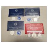 (3) U.S. Eisenhower Uncirculated Silver Dollar