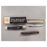 (3) Assorted Pocket Knives Including One Boy