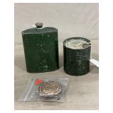 Gun Powder, Smokeless Powder Tins, Musket Caps