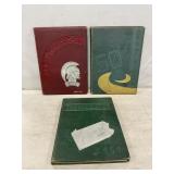 1949, 1950 & 1951 Hershey H.S. Yearbooks