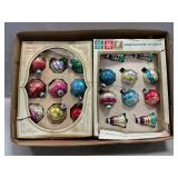 Vintage Glass Christmas Ornaments