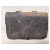(1) Civil War Pistol Cartridge Box