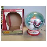 Musical Tabletop Snow Globe (Works / 12" Tall)