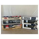 (6) Die-Cast Sports-Themed Transporters