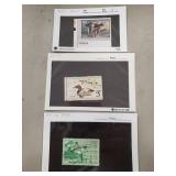 (3) Vintage Duck Hunting Stamps