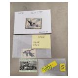 (3) Vintage Duck Hunting Stamps