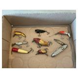 Vintage Fishing Lures, Pocketknife