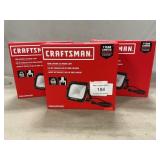 (3) New Craftsman 1000 Lumens LED Worklights