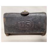 (1) Antique U.S. Mckeever Cartridge Box