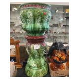 Brush McCoy Grape Pattern Jardiniere With