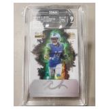 (1) Graded Amon-Ra St. Brown Autographed NFL