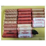 (24) Rolls Of U.S. Unsearched Pennies