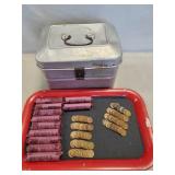 (600+) Unsearched Wheat Pennies & (1) Aluminum