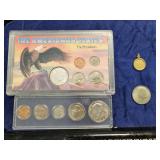 Tray Of Assorted U.S. Coins Including (3) Silver