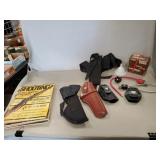 Box Of Assorted Firearm Related Items