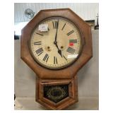 Vintage Ansonia Wall Clock (Small Bottom Door
