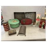 Vote ntage Sink Strainer, Cake Pans, To ns,