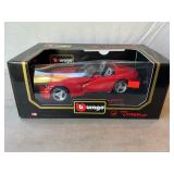 Burago 1/18 Scale Die-Cast 1992 Dodge Viper