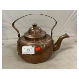 Vintage Copper Tea Kettle