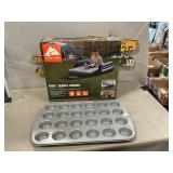 Kidï¿½s Travel Airbed, Mini Cupcake Pan, Repurposed