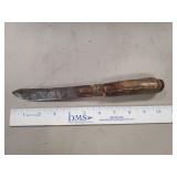 (1) American Early 19th Century Butcher Knife