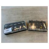 (2) Cases With Assorted Fishing Lures