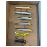 Minnow-Style, Top Water Popper Fishing Lures