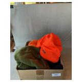 Box Lot Of Cold Weather, Hunting Caps