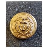 (1) Civil War U.S.N Offical Button
