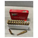 (20) Rounds Of 7mm Mauser Ammo