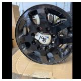 Used Black 8 Lug Multi Spoke Wheels Set 4