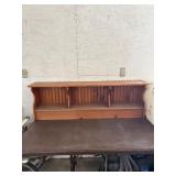 Wooden Wall-Mounted Shelf