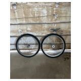 26 In. Bicycle Tires with 23 In. Rims