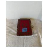 Red Cabinet Card Keepsake Book