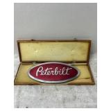 Peterbilt 12-Inch Metal Decal