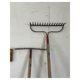 Steel-Toothed Level Head Rakes