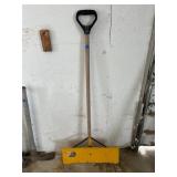Yellow Snow Push Shovel