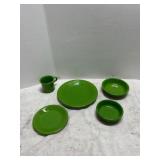 Fiesta Ware Shamrock Green Dining Set